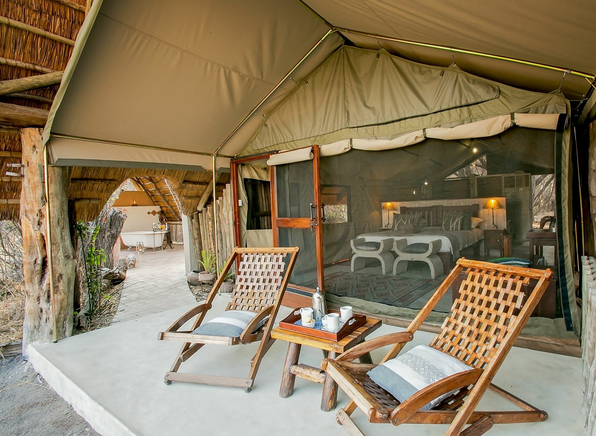 The Hide Safari Camp Hotel Dete Exterior foto